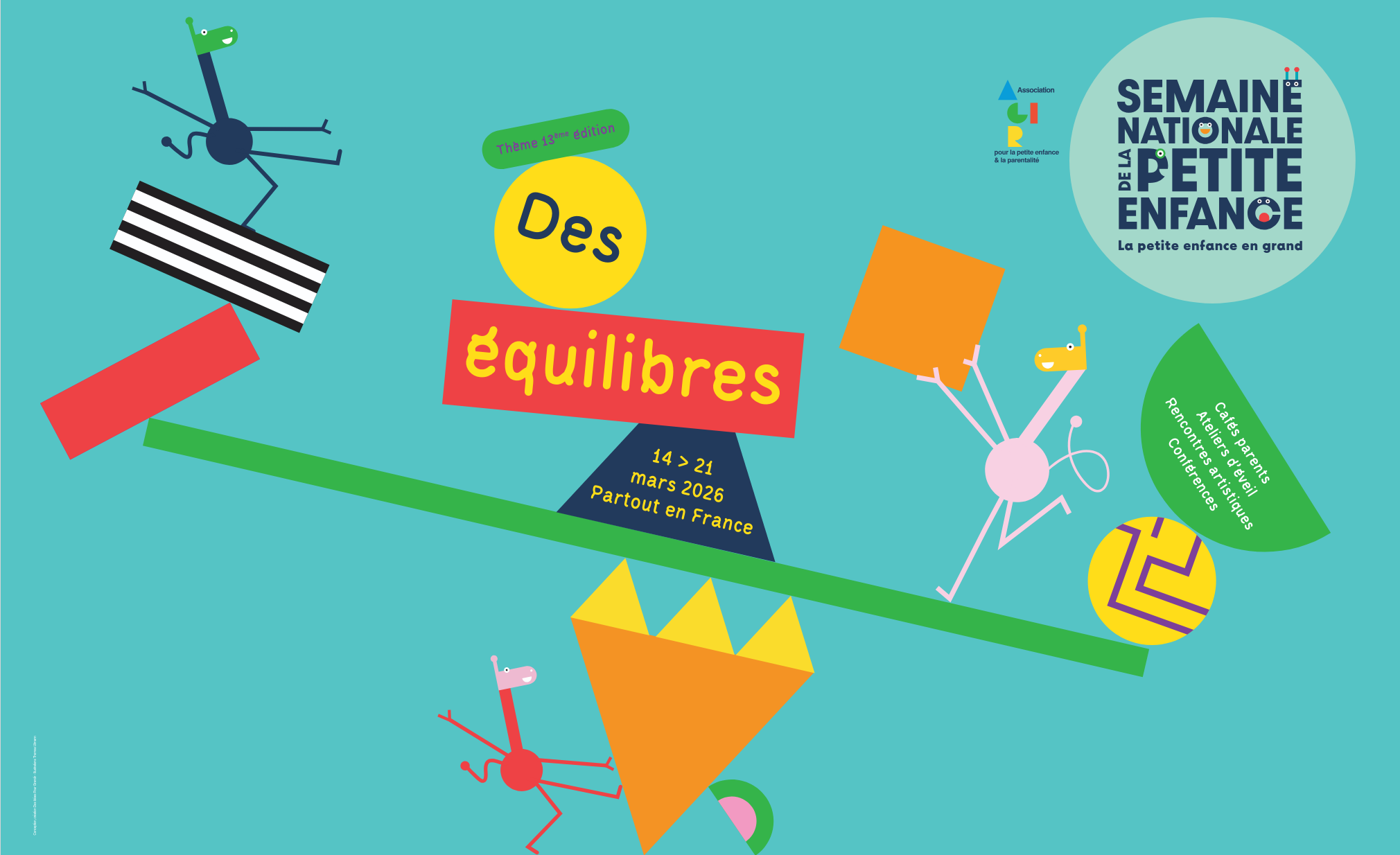 Affiche sur la semaine de la petite enfance